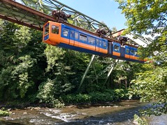 Monorail Wuppertal - Wuppertaler Schwebebahn Germany