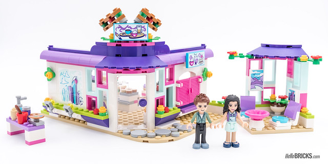 REVIEW LEGO Friends 2018 - LEGO 41336 Emma's Art Café