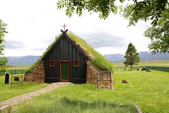 Turf church Víðimýrarkirkja -Varmahlíð - North Iceland (June 2017)