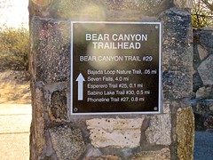 Sabino Canyon Nature Walk Wed 2017-12-20