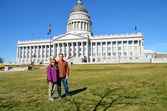 The Two Of Us At The Utah State Capitol