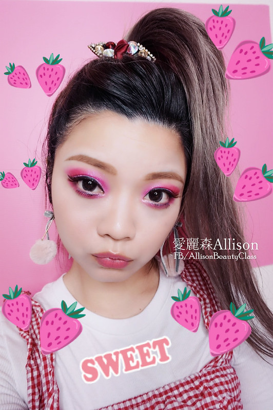 草莓季主題妝|全家草莓酷冰沙|超商711草莓季|colourpop