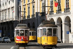 Lisboa (Lissabon) Straßenbahn 1981, 1984, 1989, 1999, 2003, 2008 und 2018