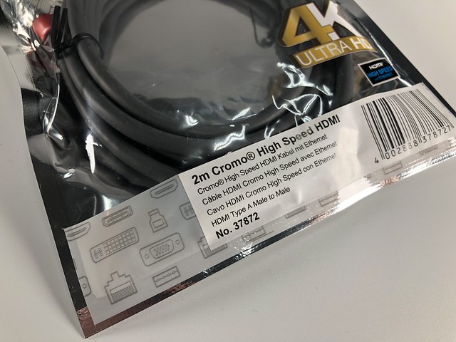 德國極致設計LINDY(林帝) CROMO HDMI 2.0 公對公連接線分享