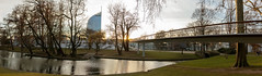 Coucher de soleil sur le parc de la Boverie 24-02-18