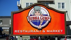 The first Bubba Gump Shrimp Co. Restaurant & Market in Monterey, California.