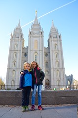 The Kids At The Salt Lake Temple