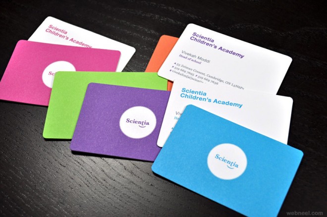 30+ ý tưởng thiết kế Business Card đầy màu sắc