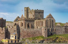 Peel Castle, Isle of Man.