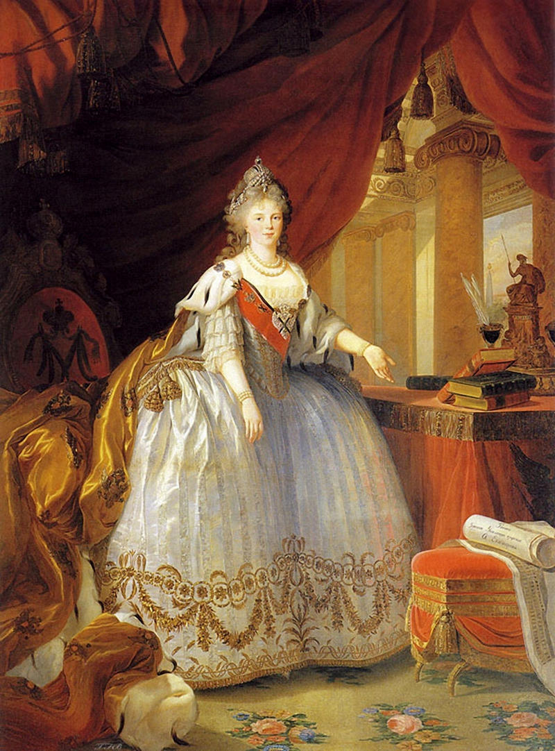 Empress Maria Feodorovna of Russia, 1799