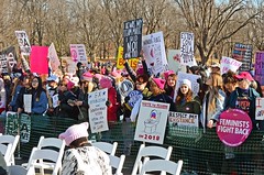 Women March  to Polls