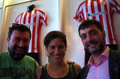 With Ane and Aner at Bilbao