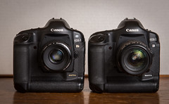 Canon EOS-1Ds (2002) / EOS-1D Mark II N  (2005)