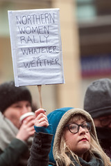 Women's March Rally Sheffield 2018