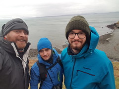 Florian and Christian visiting Skye - Feb 2017