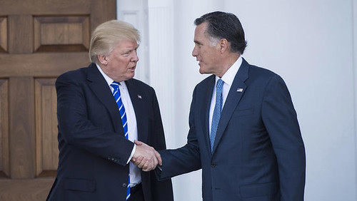 Romney endorsed by U.S President Trump for the U.S. Senate