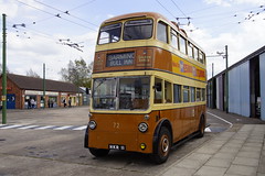 Keighly, Southyorkshire Airmuseum, Trolleybusmuseum Sandtoft, vertrek uit Haven Hull 03-05-2013