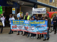 Save the NHS March, Southend-On-Sea.