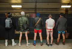 No Pants Subway Ride in Chicago 2018