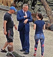 Doc Martin - Filming of E7 S8 Blade on the Feather - Port Isaac, Cornwall - July 2017