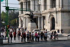 Mexico City Bellas Artes and Zocalo