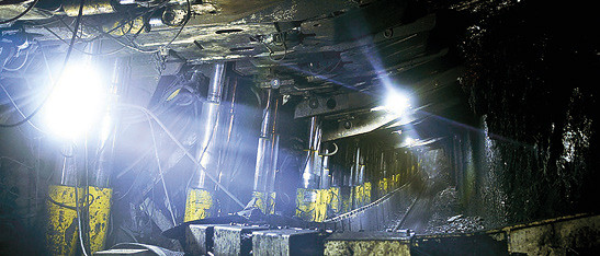 Светодиодное освещение в шахте