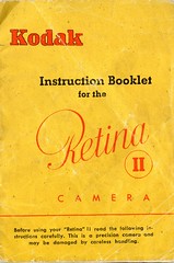 Kodak Retina II (Type 011) Instructions