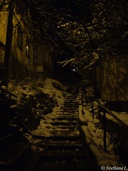 Румыния 2015 Брашов ночью