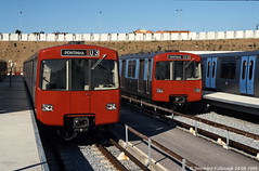 Lisboa (Lissabon) U-Bahn 1999, 2008 und 2018