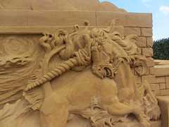 A Day at the Zoo, Frankston Sand Sculptures, Jan 2016