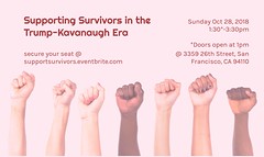 2018-10-28 - Supporting Survivors in the Trump-Kavanaugh Era