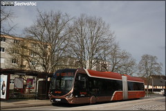 Iveco Bus Créalis 18 GNC - Setram (Société d'Économie Mixte des TRansports en commun de l'Agglomération Mancelle) n°309
