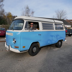 Corinne's Sweet Baby Blue VW Bus