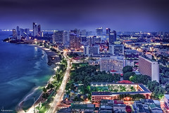 2018 Sep.02 - Night View Hotel Hilton, Pattaya