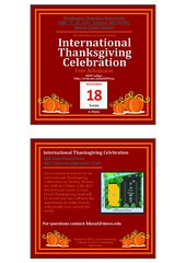 2018-11-19 International Thanksgiving Celebration