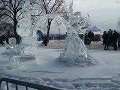 2019 St Paul Winter Carnival ice sculptures