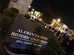ICE Protest at Alamance County Commissioners Meeting (2018 November)
