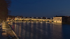 Promenade le soir à Toulouse