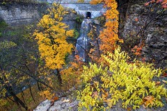 Buttermilk Falls in Autumn 2018