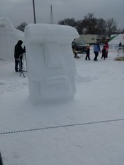2019 St Paul Winter Carnival Snow Sculpture