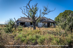Abandoned Farm House Near Hamlin, Texas