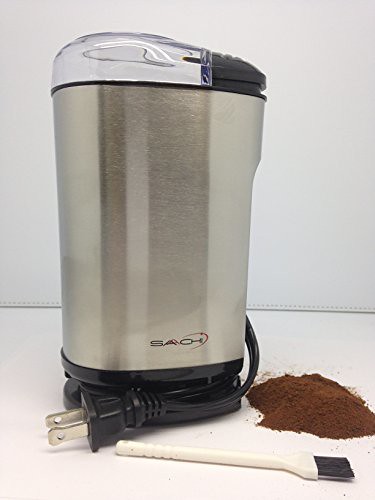 Saachi Electric Powerful Coffee and Spice Grinder, Full Stainless Steel Rust-free Body and Blades Review