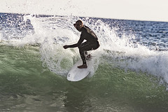 Surfers at Topanaga Beach 121818