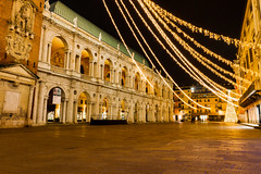 Vicenza at night