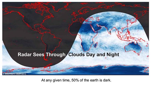 earth with cloud and night