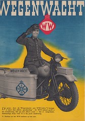 Promotie folder Wegenwacht oktober 1946