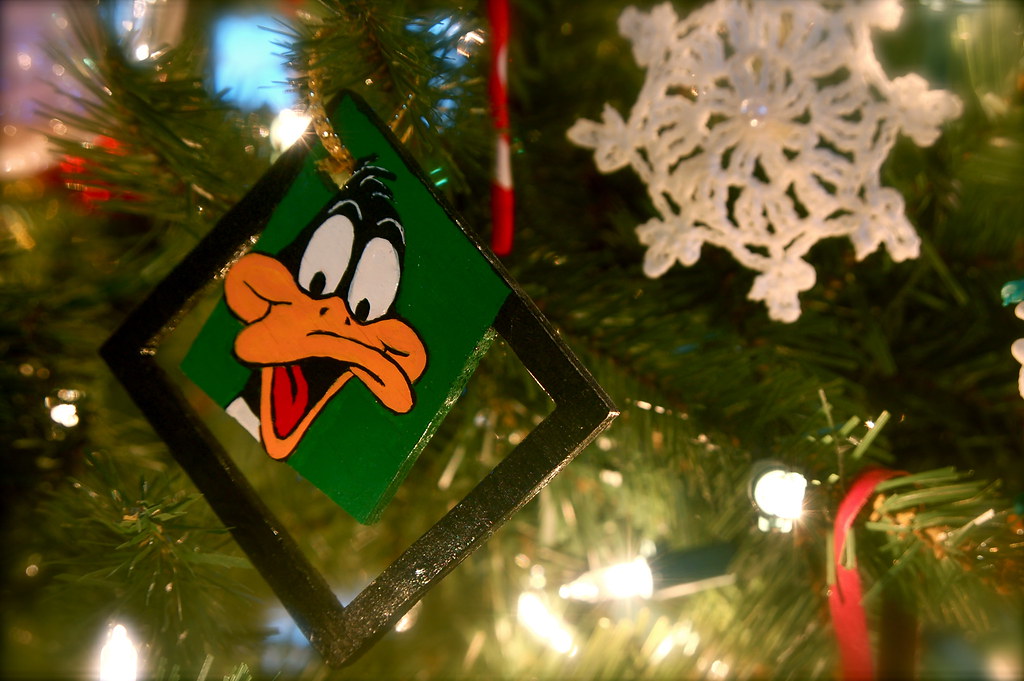 1994 Handmade Daffy Duck Ornament