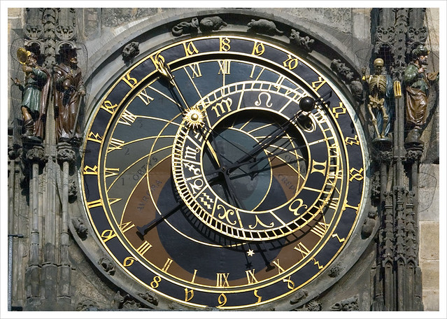 Astronomical Clock (Astronomical Dial), Prague, Czech Republic