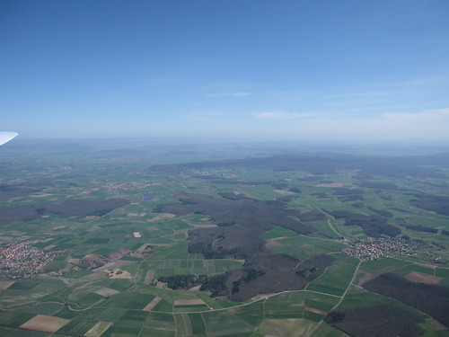 germany bayern deutschland bavaria d aerialview luftbild airview unterfranken segelflug aerialpicture airpicture rhöngrabfeld hasberge