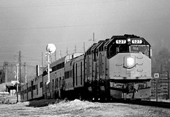 Amtrak on the Move, Norman, Oklahoma, 1974